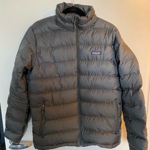 Brand New W/ Tags Patagonia Men's Forge Grey Hi-Loft Down Sweater Jacket Size M